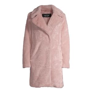 Women’s Single Breasted Faux Fur Coat